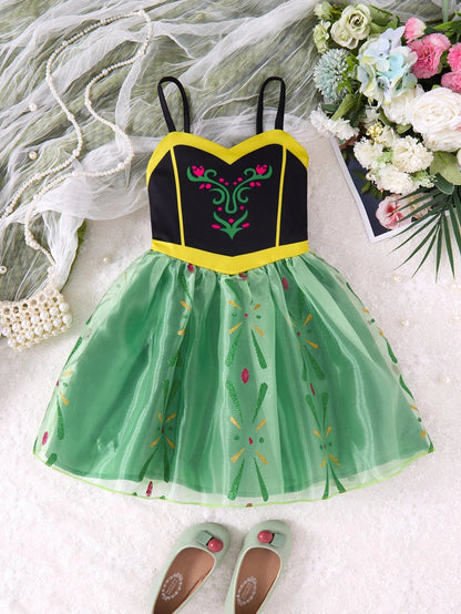 Princess Emerald Green Play Dress