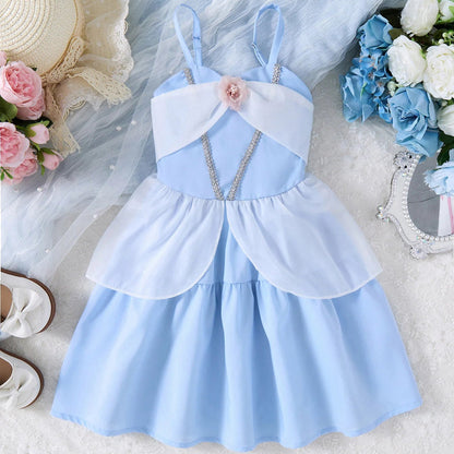 Princess Blue Fairytale Play Dress