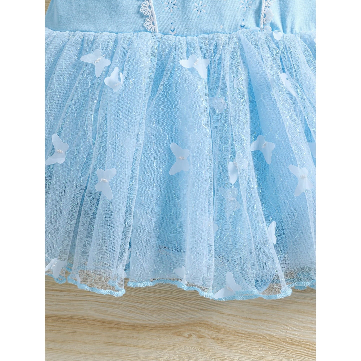 Baby Fairytale Light Blue Tutu Romper