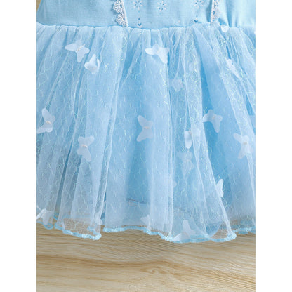 Baby Fairytale Light Blue Tutu Romper