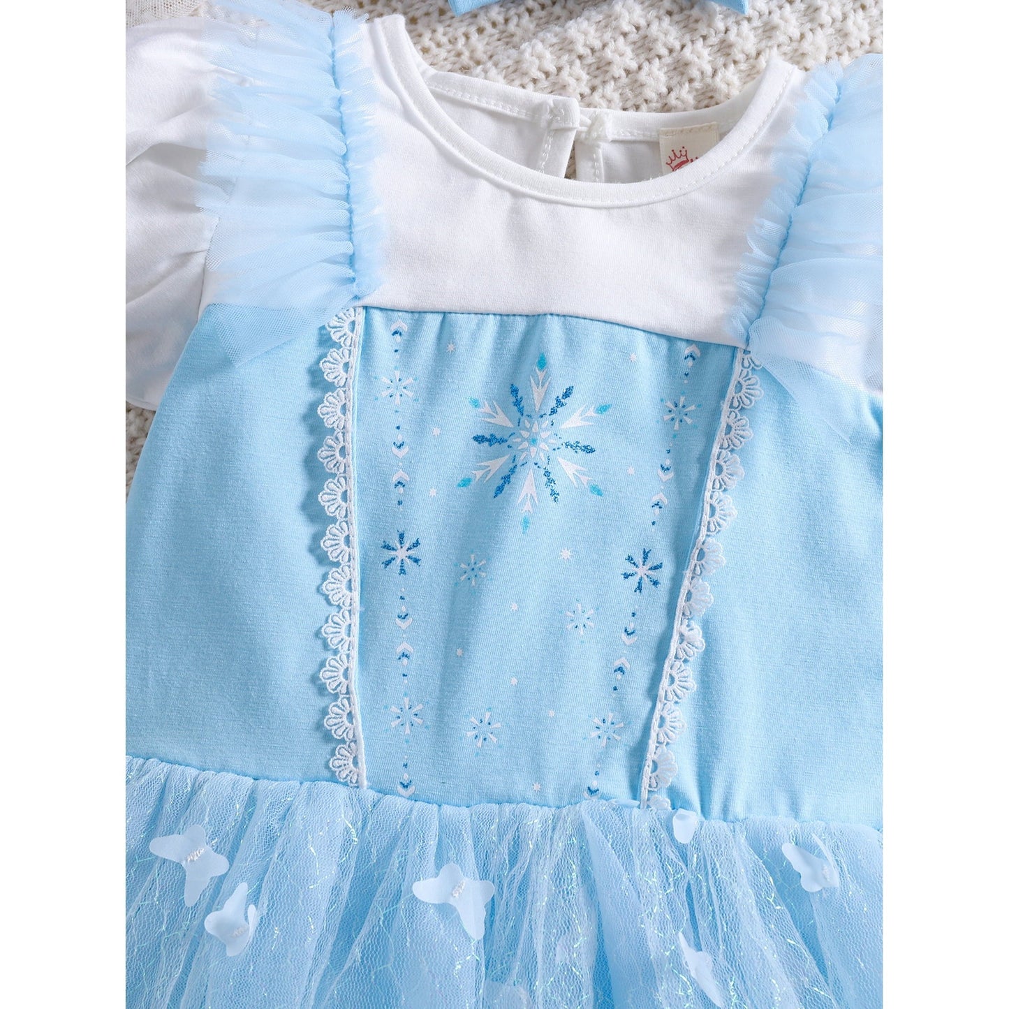 Baby Fairytale Light Blue Tutu Romper