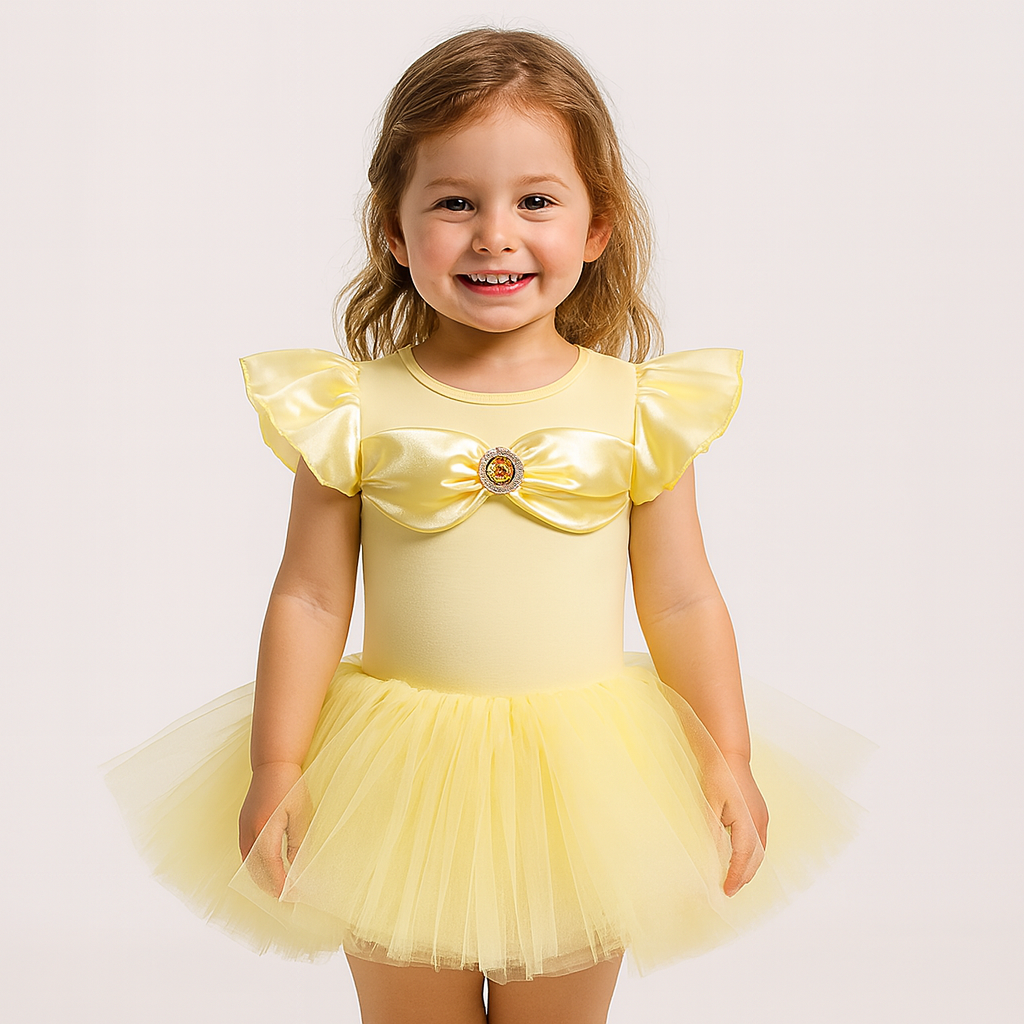 Princess Golden Tutu Dress
