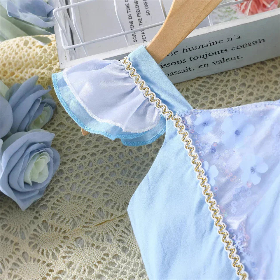 Princess Sky Blue Play Dress