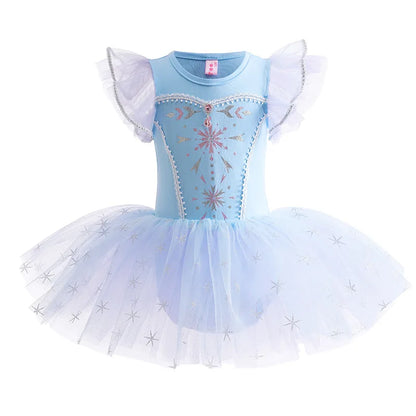 Princess Snowflake Star Tutu Dress