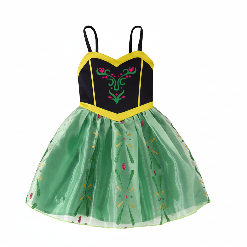 Princess Emerald Green Play Dress