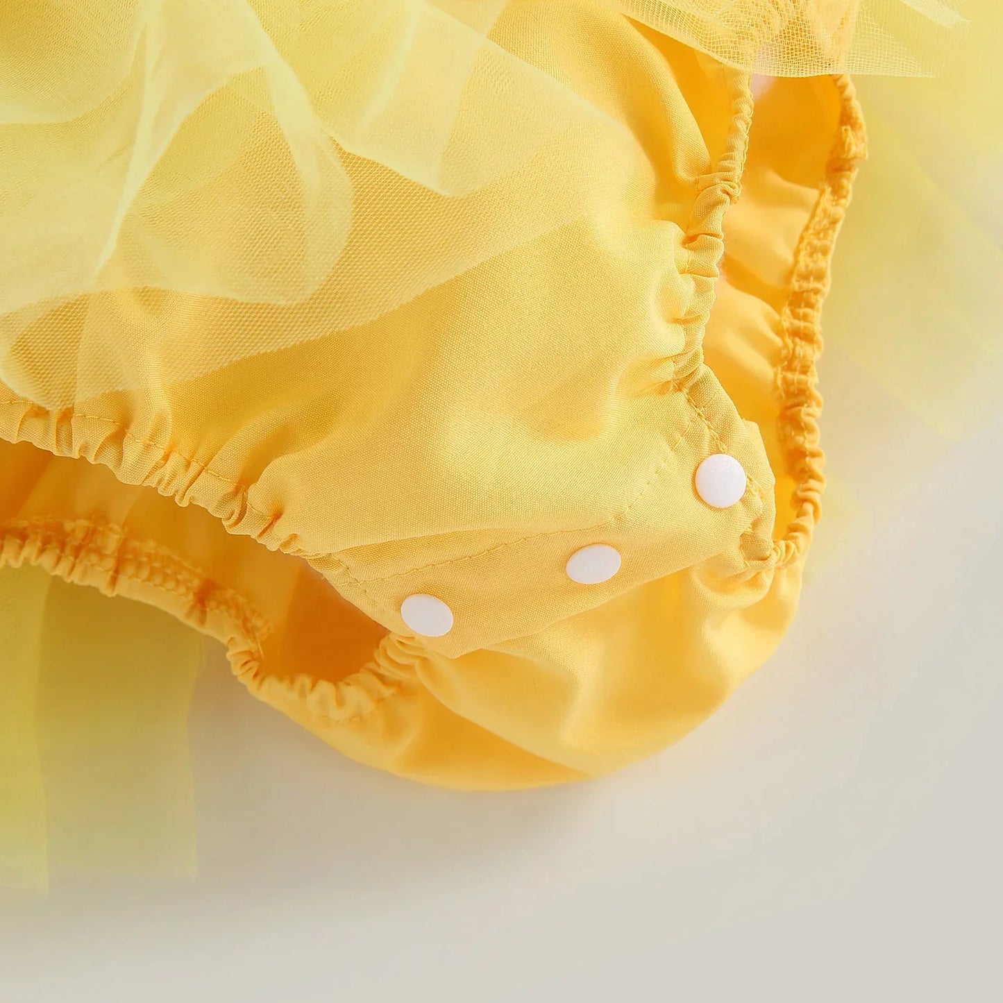 Baby Fairytale Ruffle Suspender Romper