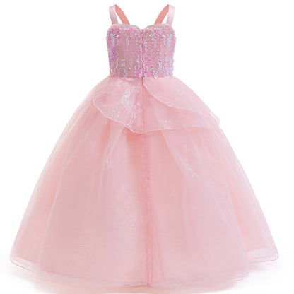 back-view-pink-princess-dress-for-girls-layered-tulle-skirt