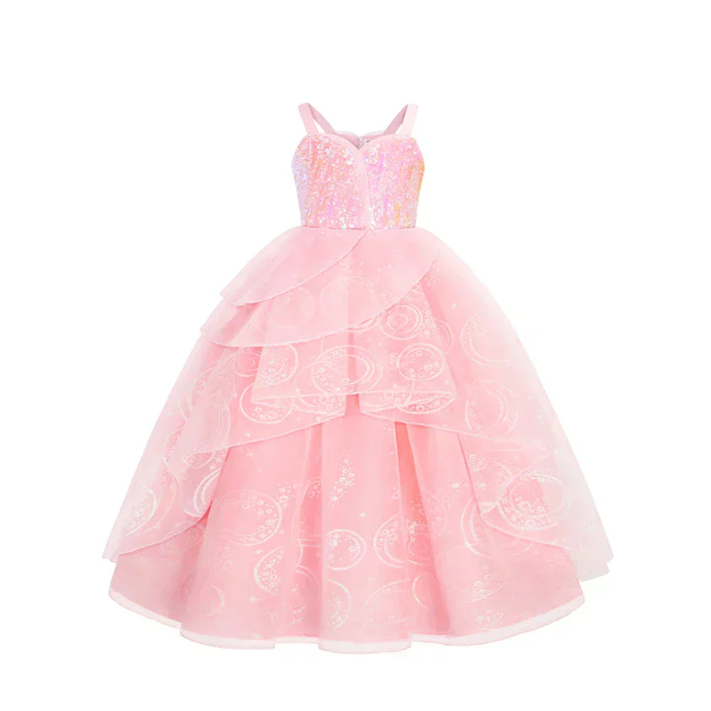 front-view-pink-princess-dress-for-girls-sequin-bodice